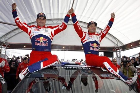 Sexta victoria de Sébastien Loeb en el Rally de Montecarlo