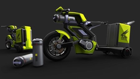 Transport Hornet, movimiento por aire comprimido