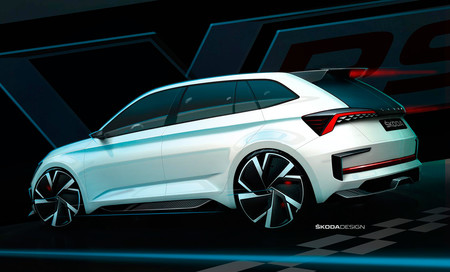 Škoda Vision RS teaser