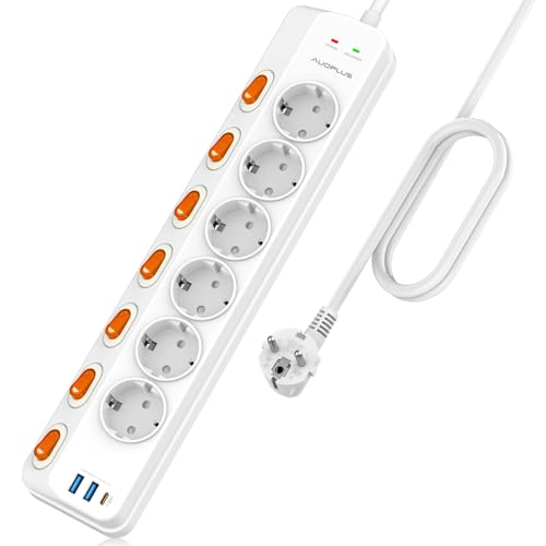 Regleta Enchufes con USB