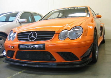 Mercedes CLK DTM AMG, ¡naranja!