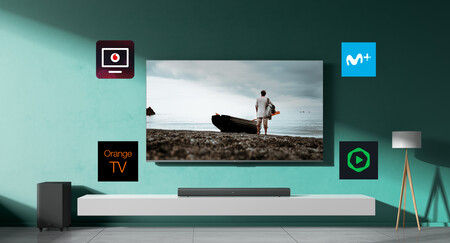 Todos los televisores y dispositivos compatibles con las apps de Movistar Plus+, Orange TV, Vodafone TV y Agile TV