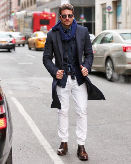 Mariano di Vaio en Nueva York: Cómo llevar el perfecto look de invierno a primavera en clave lowcost
