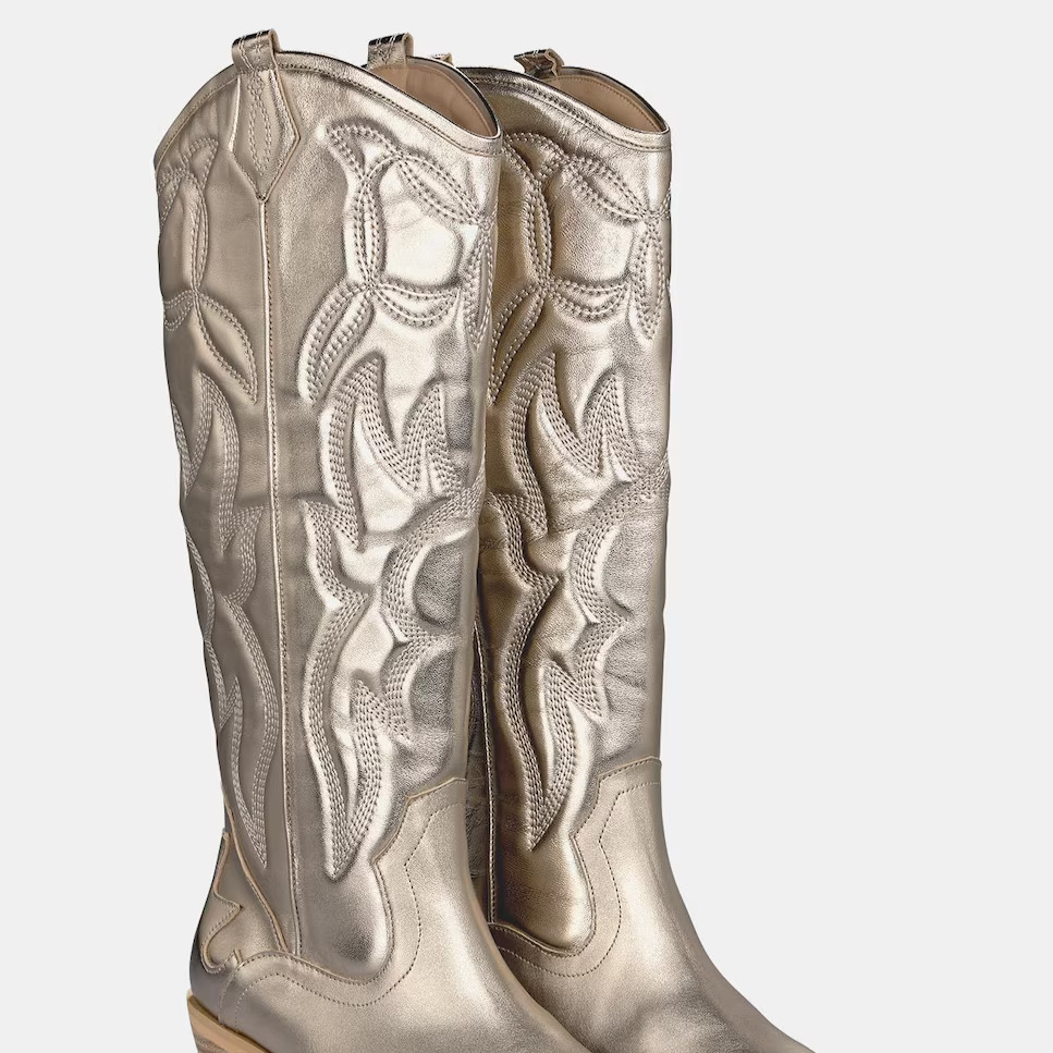 Alma en Pena
Botas de mujer cowboy de piel con caña alta