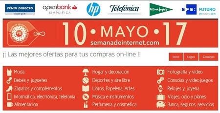 Comienza la #SemanadeInternet, con las mejores ofertas y descuentos para tus compras online