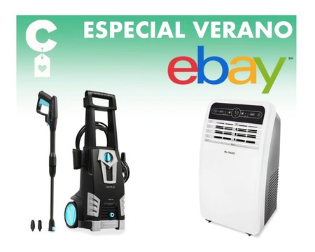 Prepara tu casa para el verano: tumbonas, hidrolimpiadoras, aire acondicionado portátil, ventiladores y muebles de jardín rebajados en eBay