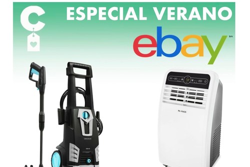 Prepara tu casa para el verano: tumbonas, hidrolimpiadoras, aire acondicionado portátil, ventiladores y muebles de jardín rebajados en eBay