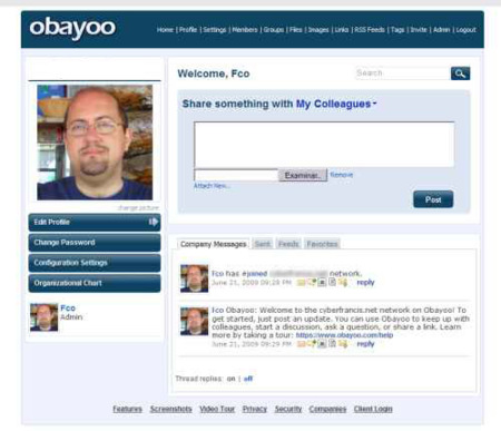 Obayoo, creando redes de microblogging empresariales