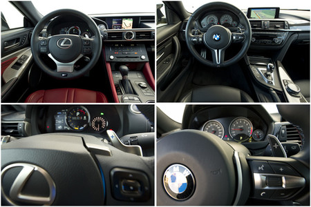 BMW M4 vs Lexus RC F Motorpasion 1000 4