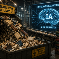 Nem dados da internet, nem arquivos virtuais:  gigantes da tecnologia assumiram a tática assustadora de destruir milhões de livros físicos para criar a IA perfeita 