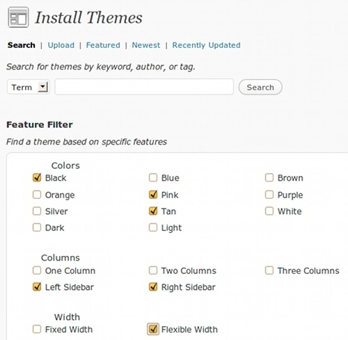 Wordpress 2.8 - Temas