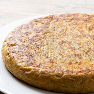 Una sartén profesional de acero inoxidable tirada de precio que es perfecta para hacer tortilla de patatas