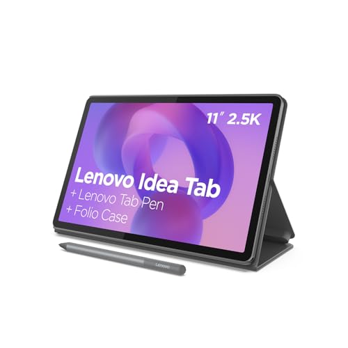 Tablet Lenovo Idea Tab Octa-Core, 4GB, 128GB Android 15 Wifi 5, Tela 11” 90Hz, Caneta e Capa