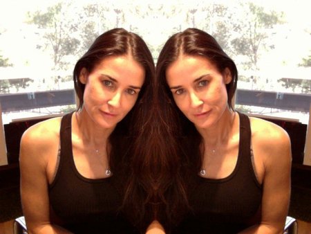 Parece ser que Demi Moore al final sí que se pasó con los ibuprofenos...