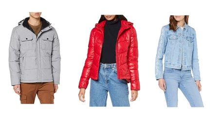 Chollos en tallas sueltas de chaquetas y cazadoras Levi's, Pepe Jeans o Jack & Jones a la venta en Amazon