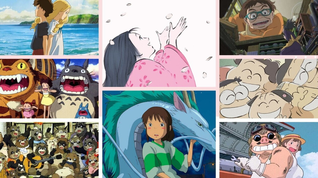 Todas las películas de Studio Ghibli ordenadas de peor a mejor