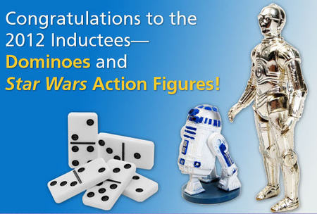 Las figuras de acción de Star Wars y el Dominó ya forman parte del Toy Hall of Fame
