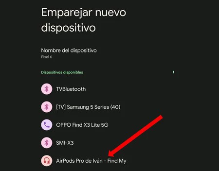 Conectar Airpods Android