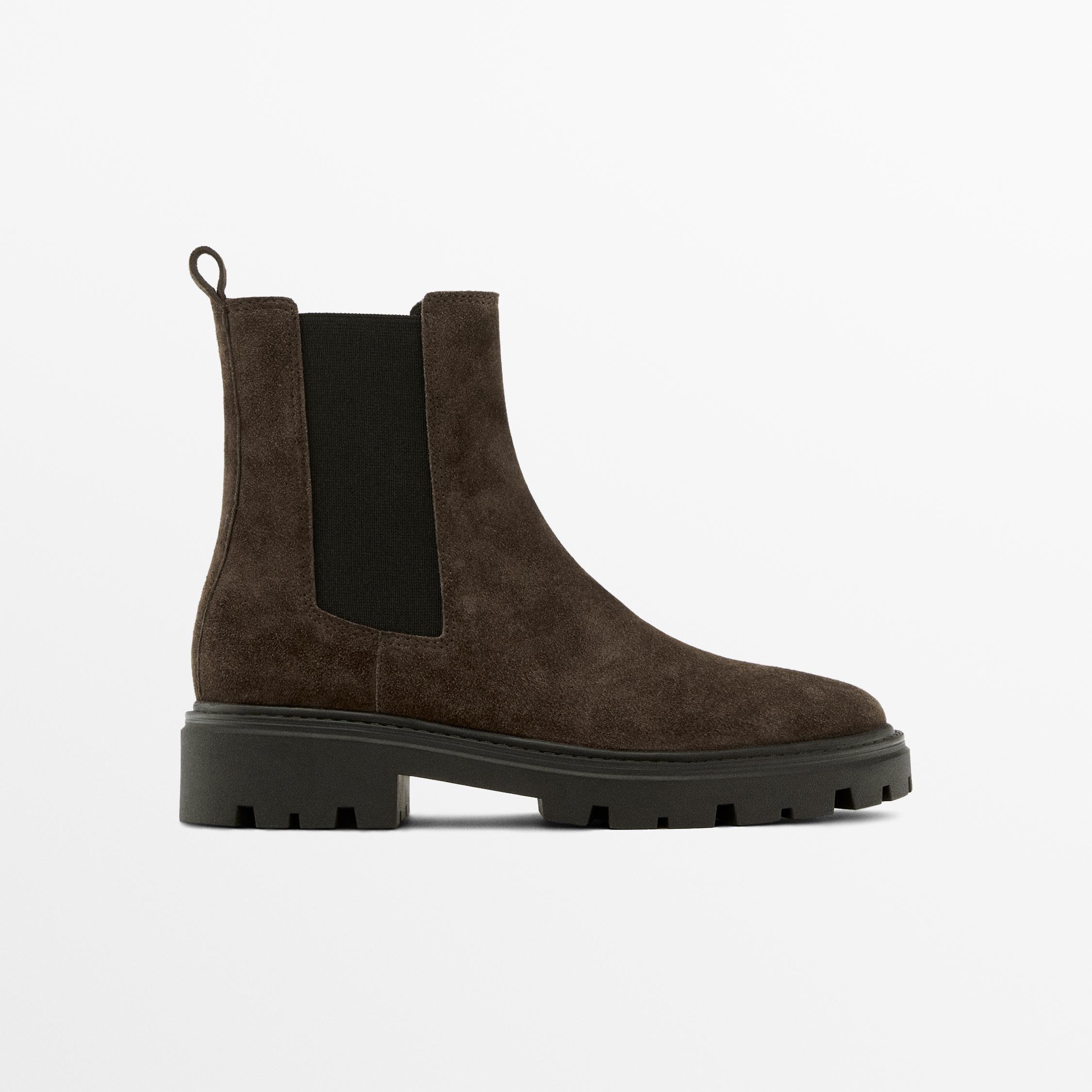 Botines Chelsea de piel