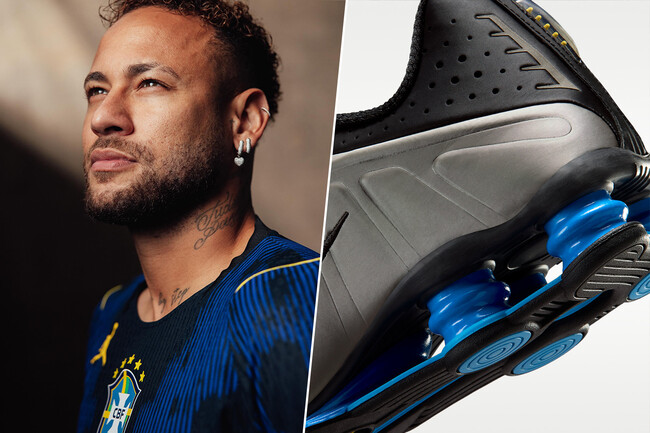 Las Zapatillas Favoritas De Neymar Para Fuera De La Cancha Son Un Modelo Futurista De Nike Que Rinde Homenaje A Su Pais