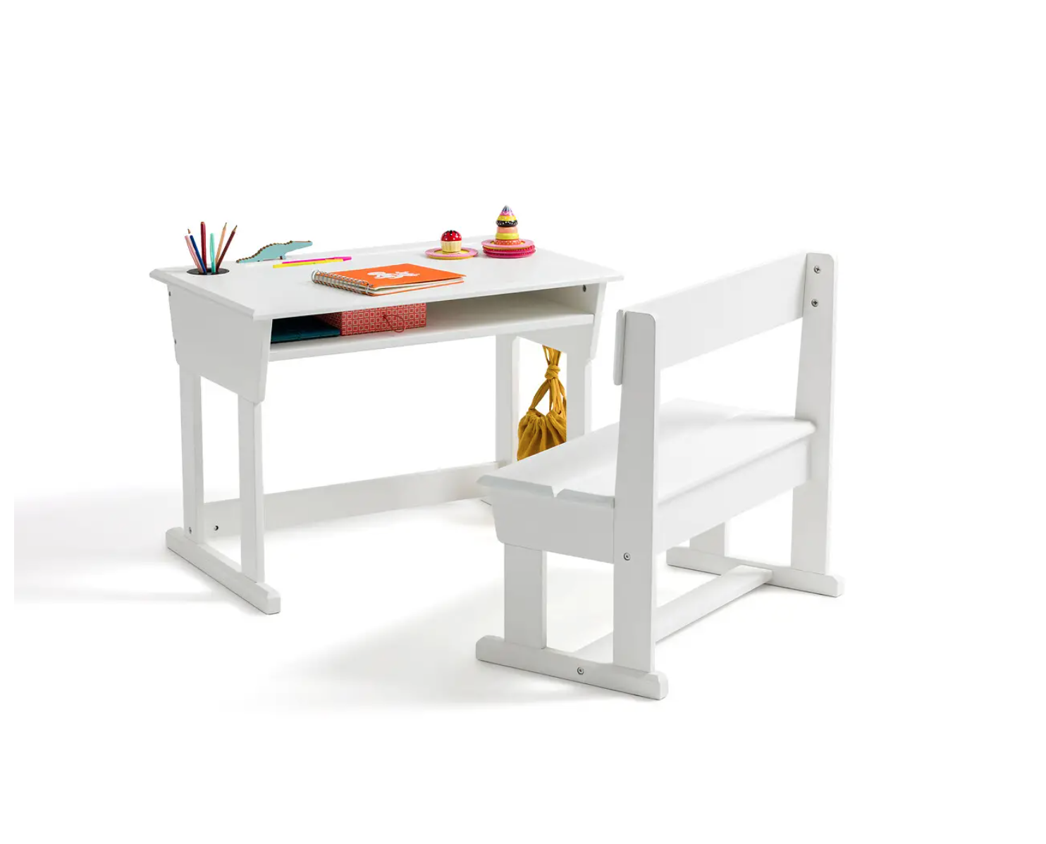 Escritorio pupitre + silla escolar