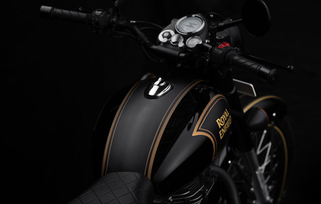Royald Enfield Tribute Black Edicion Limitada 1