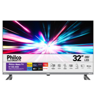Smart Tv 32 Philco P32vik Roku Led Dolby Audio Hdr Wi-fi 110/220v
