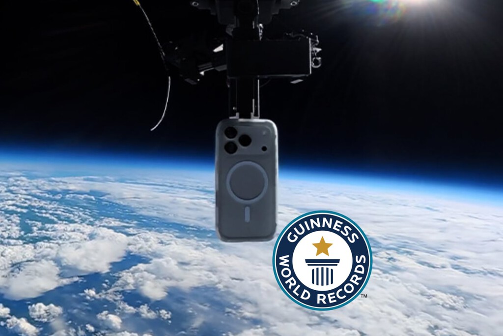 El iPhone protagoniza un nuevo Récord Guinness: intacto en una caída de 30.000 metros 