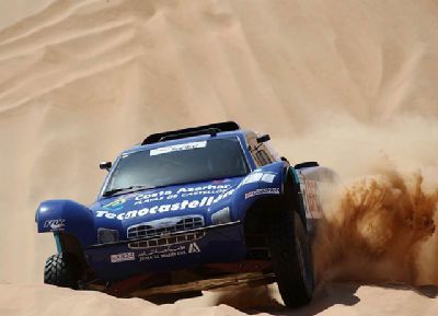 Monterde ante el reto del Dakar