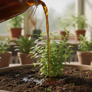 El mejor abono líquido casero para unas plantas verdes y resistentes 