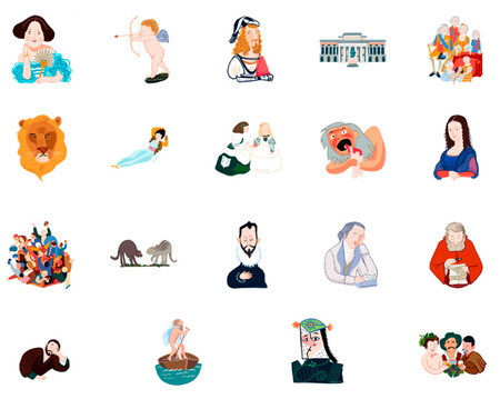 Stickers Museo Prado1