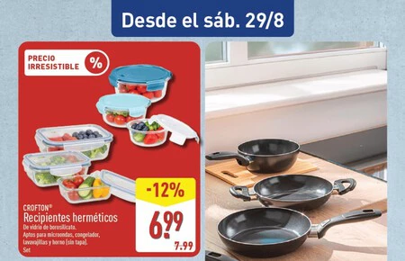Recipientes Hermeticos Crofton Folleto Aldi