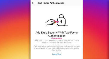 Instagram abandonará los SMS como vía única para ofrecer más seguridad en su verificación en dos pasos