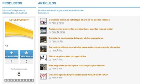 Nueva página de post, más social y con más información