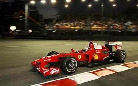 Ferrari pasa por Singapur sin pena ni gloria