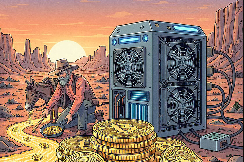 Sólo había una probabilidad entre 180 millones de conseguir un tesoro en Bitcoins, y este usuario lo logró usando equipo de lo más viejo