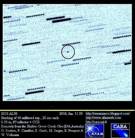7.000 asteroides son un potencial peligro para la Tierra