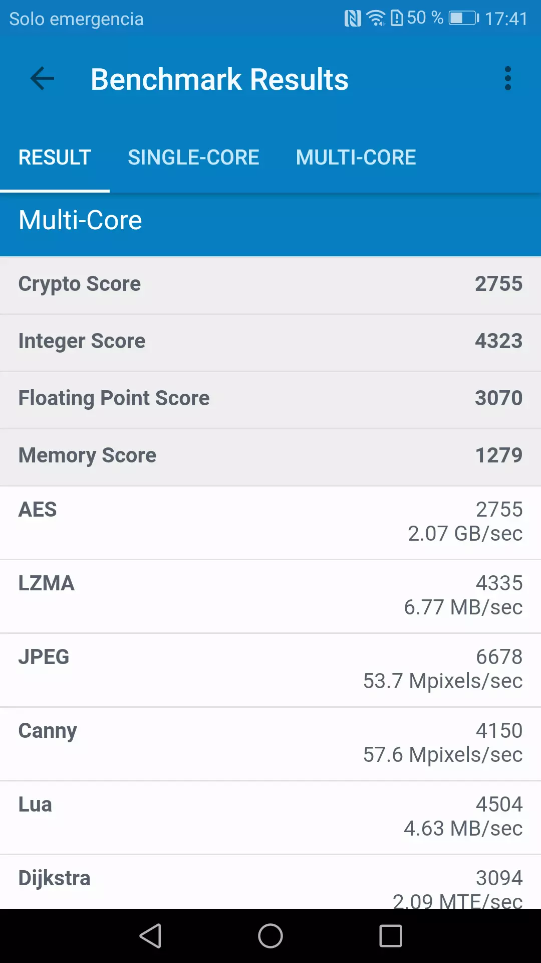 Foto de Benchmarks del Huawei P8 Lite 2017 (9/11)
