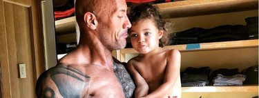 El tierno mensaje de "La Roca" sobre pasar tiempo con nuestros hijos, por más cansados que estemos