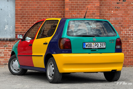 Volkswagen Polo Harlekin Auto De Colores 2