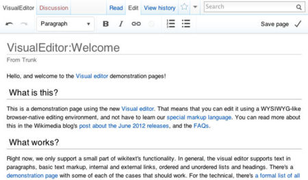 Wikimedia presenta un nuevo prototipo de editor visual