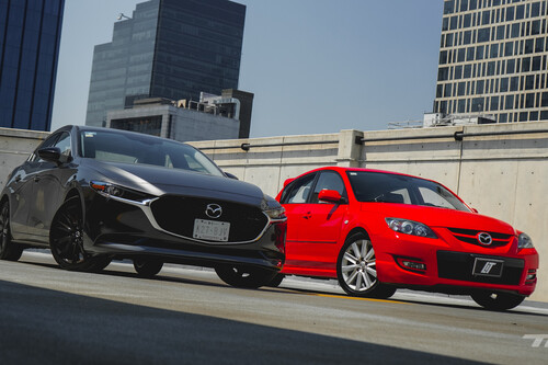 MazdaSpeed3 vs Mazda 3 Signature: La evolución de los Mazda 3 Turbo con el paso de los años