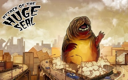 Una foca enorme nos brinda una promoción bestial