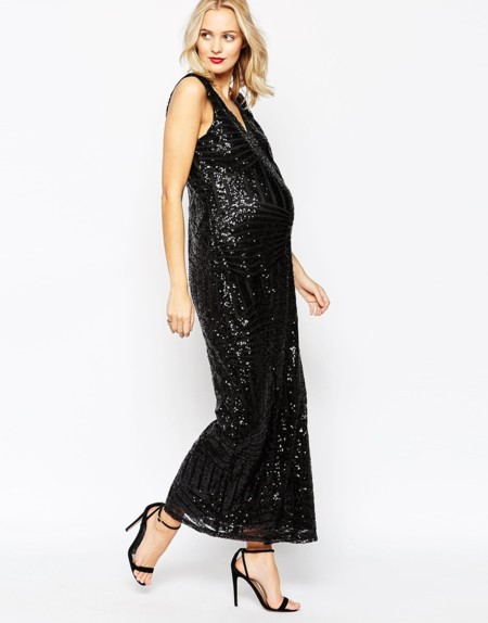 Vestido Premama Lentejuelas