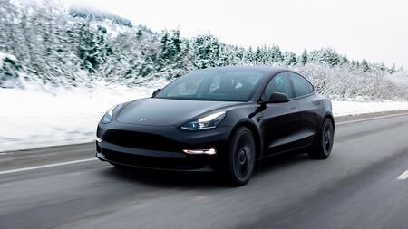 Tesla Model 3 Nieve