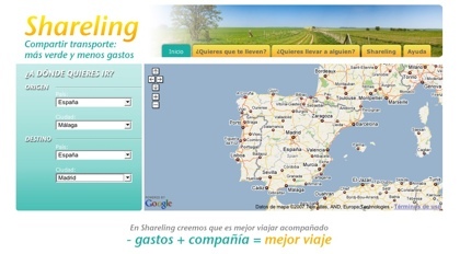 Shareling, compartiendo viajes hacia los mismos destinos
