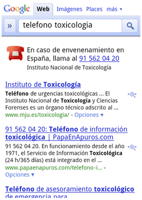 Llamadas de emergencias a un click con Google