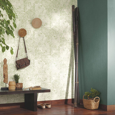 Use of wallpaper to brighten up your rooms