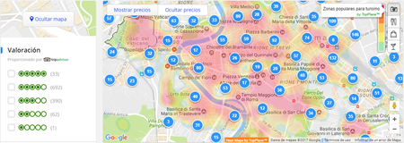 "Mapas de calor" para personalizar tus reservas de hotel