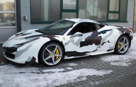 Dolorpasión™: Ferrari 458 Italia "camulfaje edition"